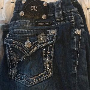 Miss Me dark wash boot cut jeans